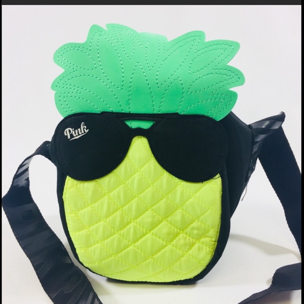 VS Pink Logo pineapple Cooler Crossbody bag - Picture 3 of 5